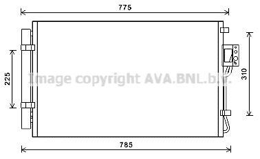 AVA QUALITY COOLING Kondensaator,kliimaseade HY5311D